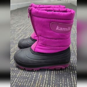 Kamik Winter Snow Girl Boots Size 10
